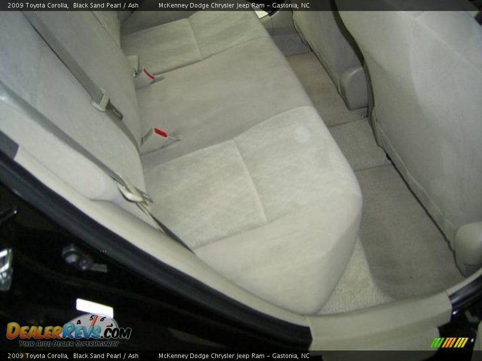 2009 Toyota Corolla Black Sand Pearl / Ash Photo #13