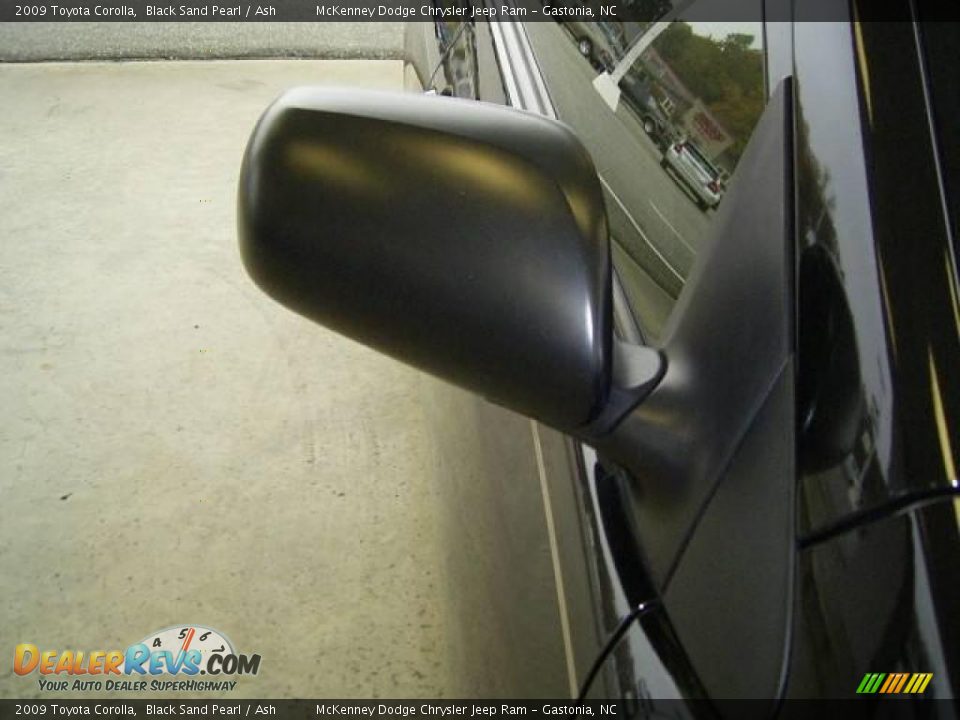 2009 Toyota Corolla Black Sand Pearl / Ash Photo #18