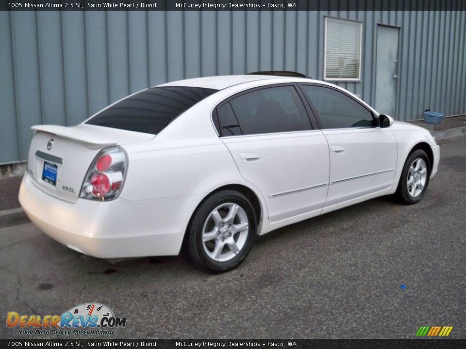 2005 Nissan altima sl white #6