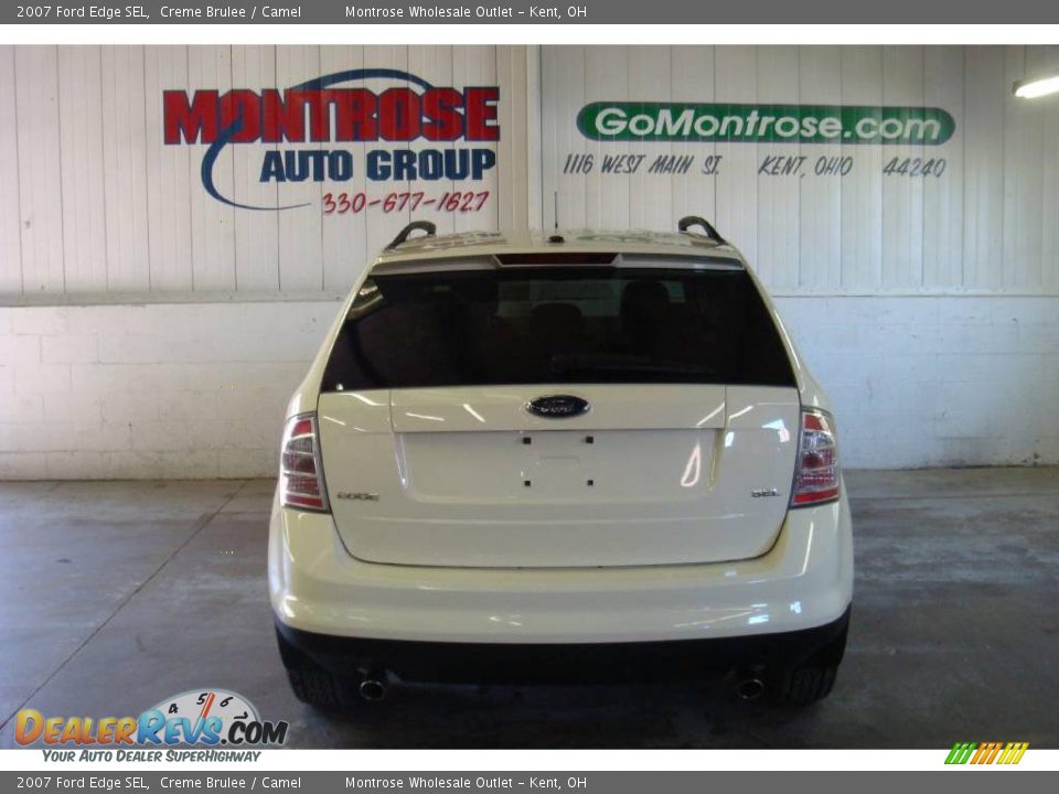 2007 Ford Edge SEL Creme Brulee / Camel Photo #4