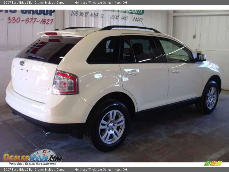 2007 Ford Edge SEL Creme Brulee / Camel Photo #7