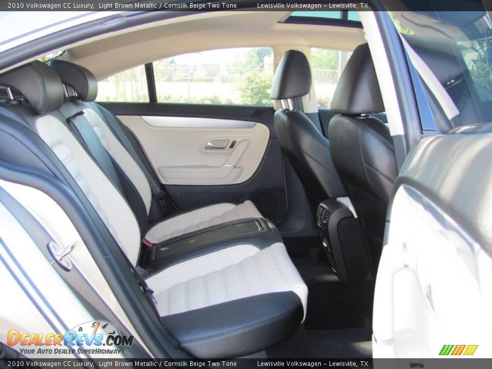 2010 Volkswagen CC Luxury Light Brown Metallic / Cornsilk Beige Two Tone Photo #11
