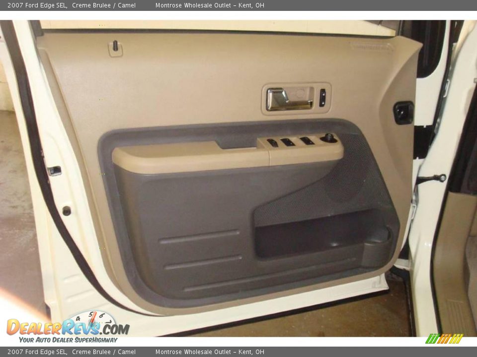 2007 Ford Edge SEL Creme Brulee / Camel Photo #9