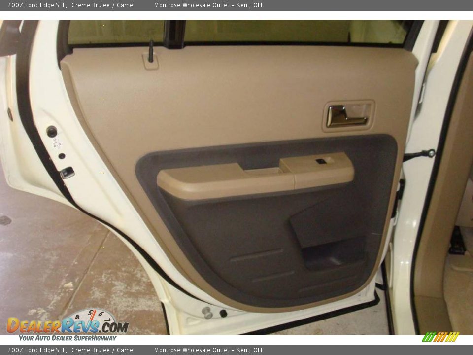 2007 Ford Edge SEL Creme Brulee / Camel Photo #10