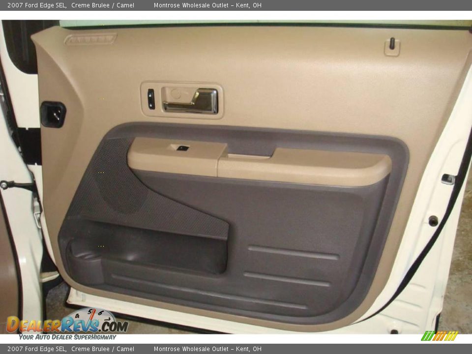 2007 Ford Edge SEL Creme Brulee / Camel Photo #11