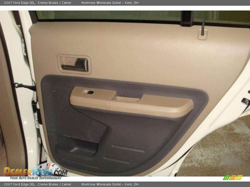 2007 Ford Edge SEL Creme Brulee / Camel Photo #12