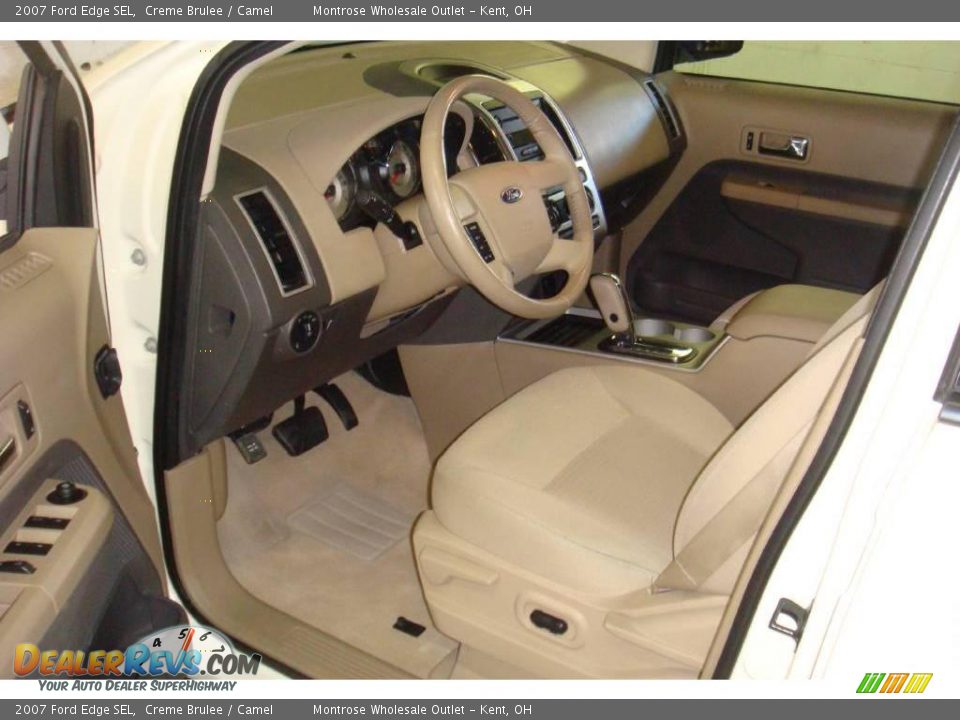 2007 Ford Edge SEL Creme Brulee / Camel Photo #14
