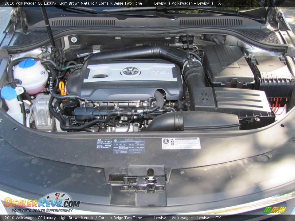 2010 Volkswagen CC Luxury Light Brown Metallic / Cornsilk Beige Two Tone Photo #20