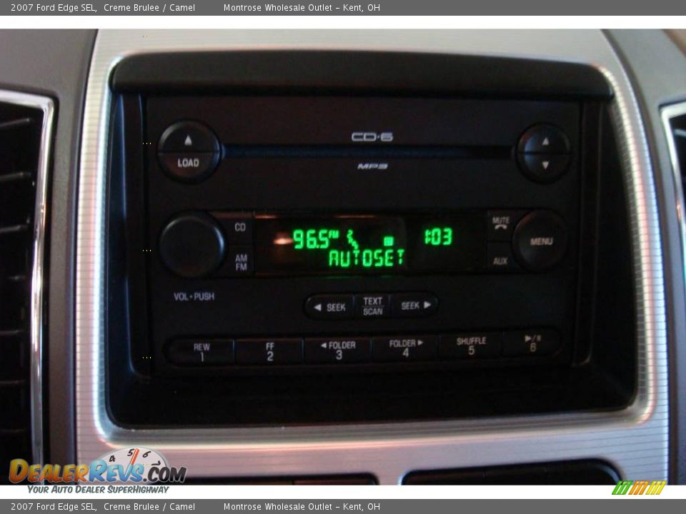 2007 Ford Edge SEL Creme Brulee / Camel Photo #18