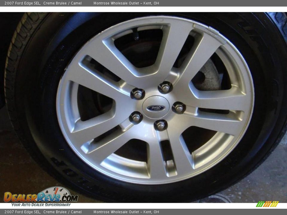 2007 Ford Edge SEL Creme Brulee / Camel Photo #20