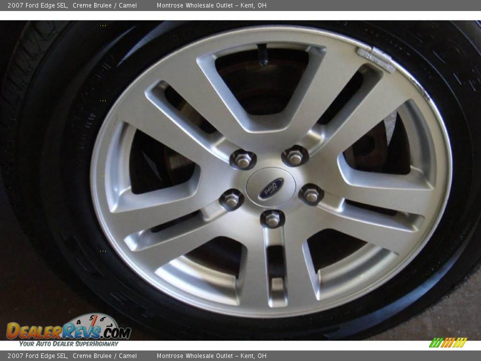 2007 Ford Edge SEL Creme Brulee / Camel Photo #31