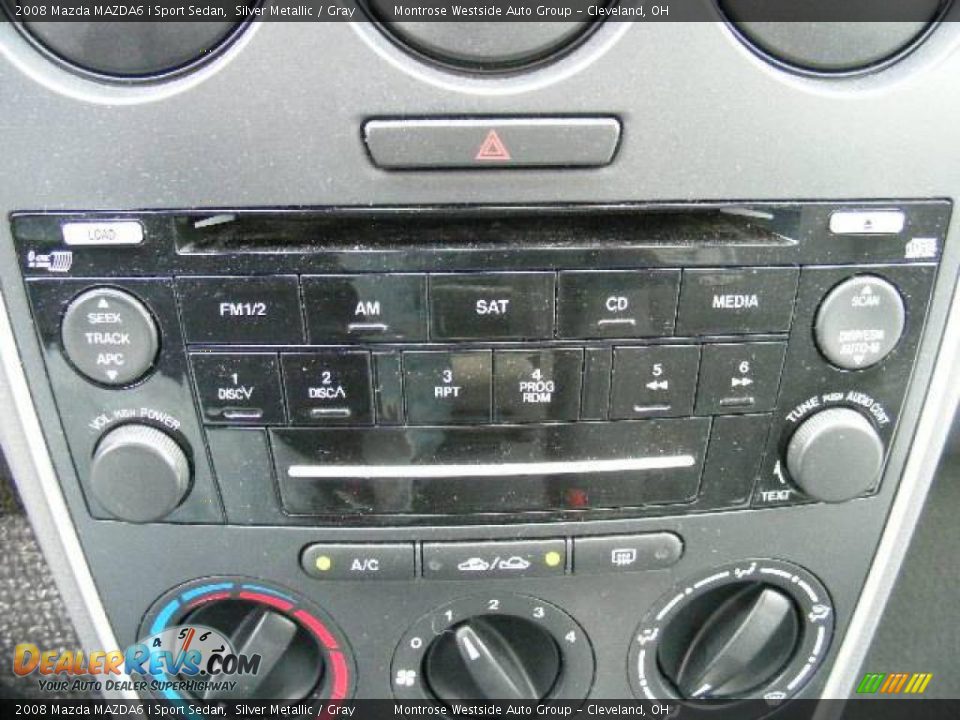 2008 Mazda MAZDA6 i Sport Sedan Silver Metallic / Gray Photo #21