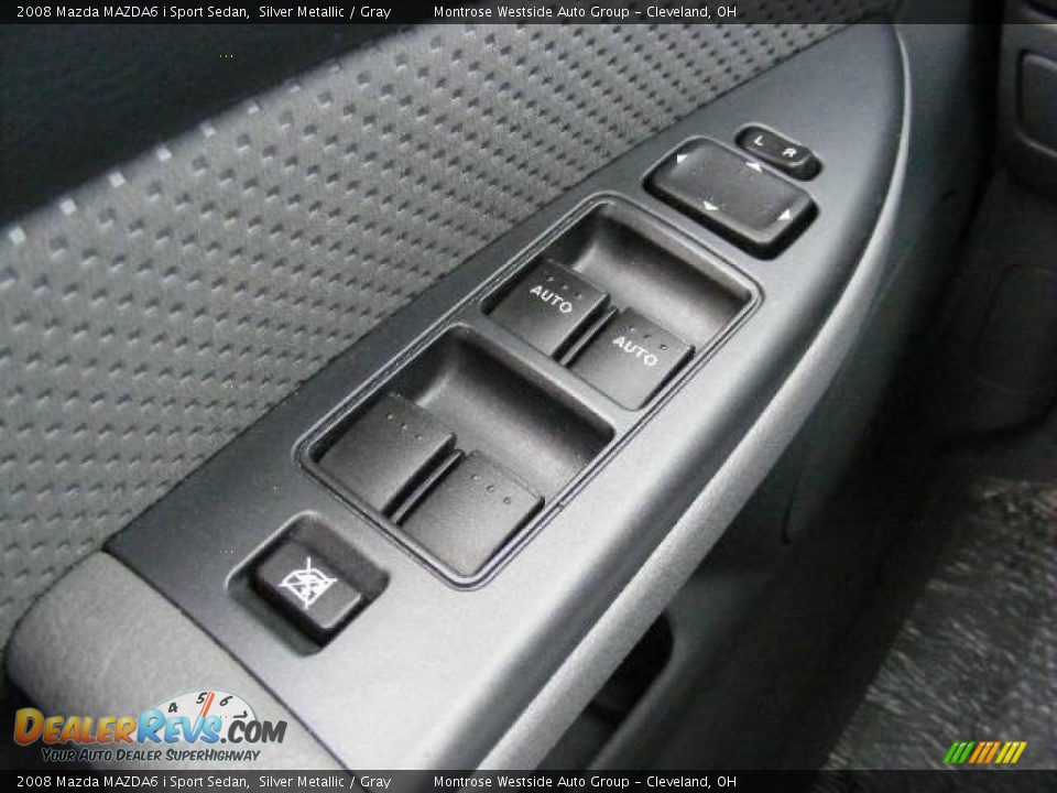2008 Mazda MAZDA6 i Sport Sedan Silver Metallic / Gray Photo #23