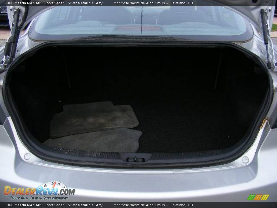 2008 Mazda MAZDA6 i Sport Sedan Silver Metallic / Gray Photo #25