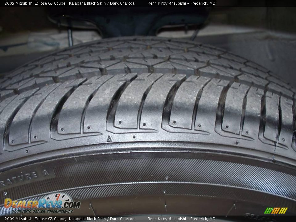 2009 Mitsubishi Eclipse GS Coupe Kalapana Black Satin / Dark Charcoal Photo #3