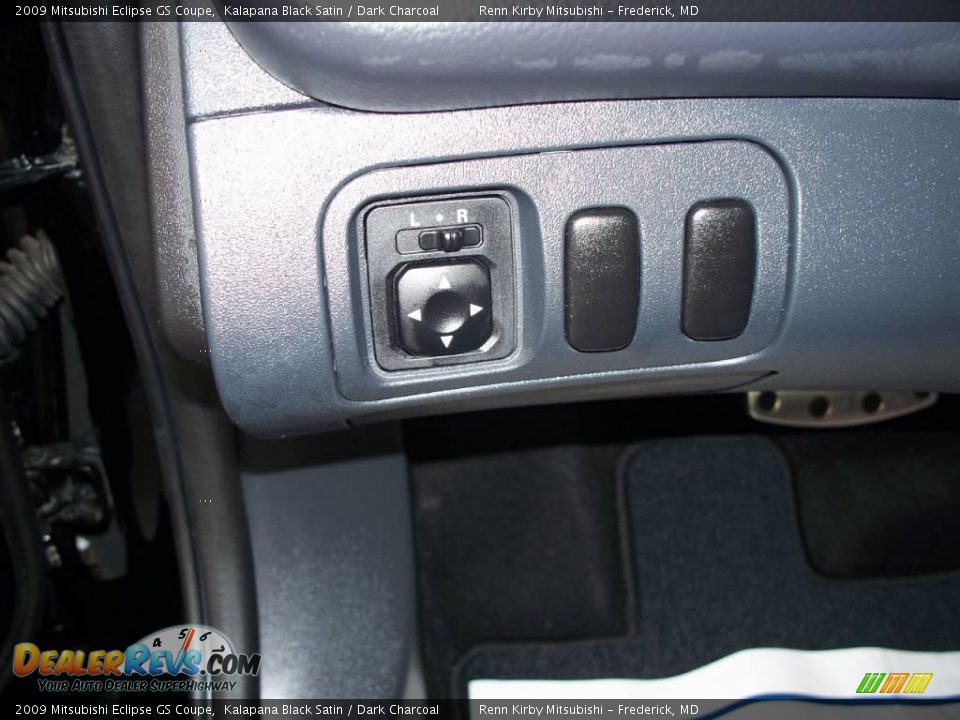2009 Mitsubishi Eclipse GS Coupe Kalapana Black Satin / Dark Charcoal Photo #6
