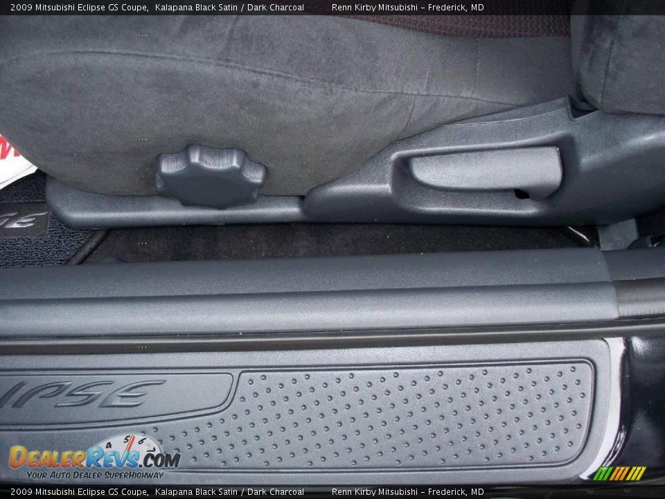 2009 Mitsubishi Eclipse GS Coupe Kalapana Black Satin / Dark Charcoal Photo #7