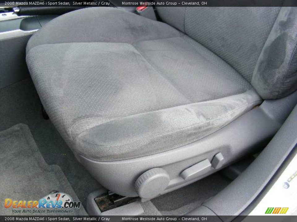 2008 Mazda MAZDA6 i Sport Sedan Silver Metallic / Gray Photo #10