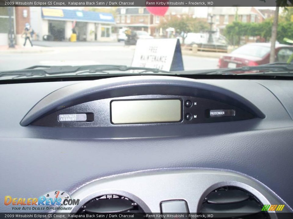 2009 Mitsubishi Eclipse GS Coupe Kalapana Black Satin / Dark Charcoal Photo #10