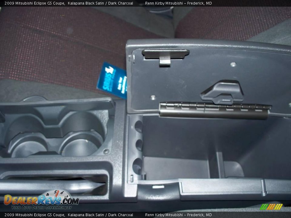 2009 Mitsubishi Eclipse GS Coupe Kalapana Black Satin / Dark Charcoal Photo #15