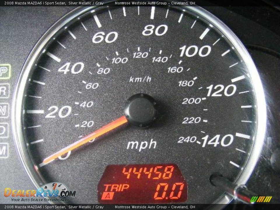 2008 Mazda MAZDA6 i Sport Sedan Silver Metallic / Gray Photo #18