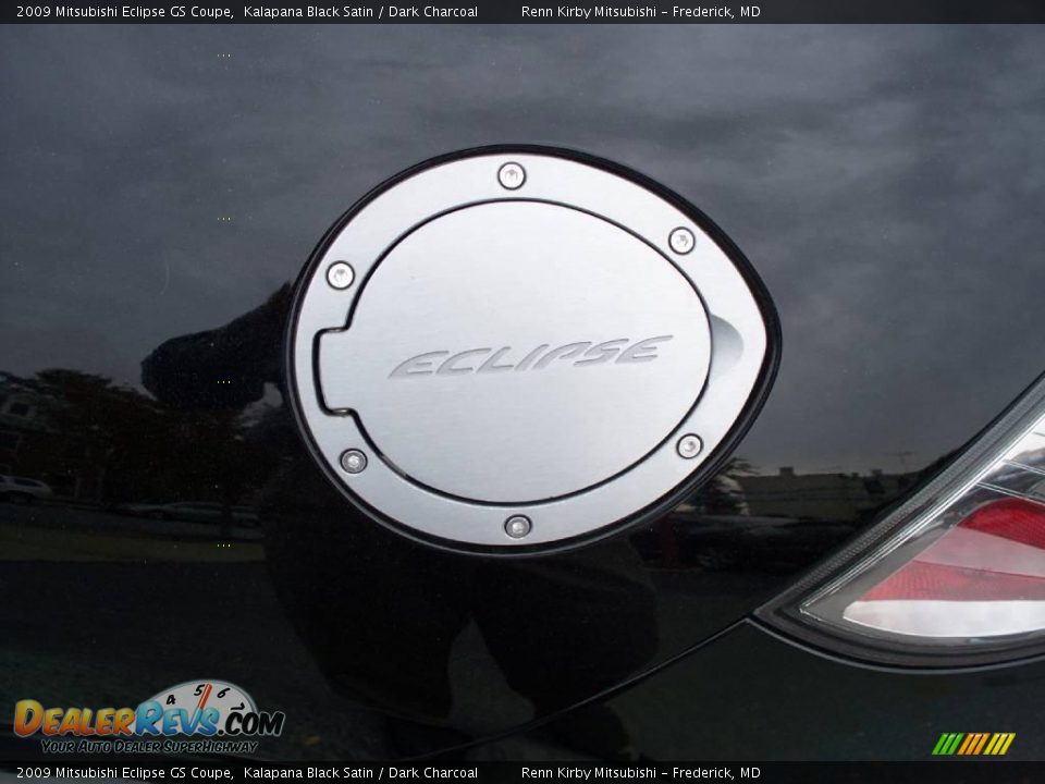 2009 Mitsubishi Eclipse GS Coupe Kalapana Black Satin / Dark Charcoal Photo #17