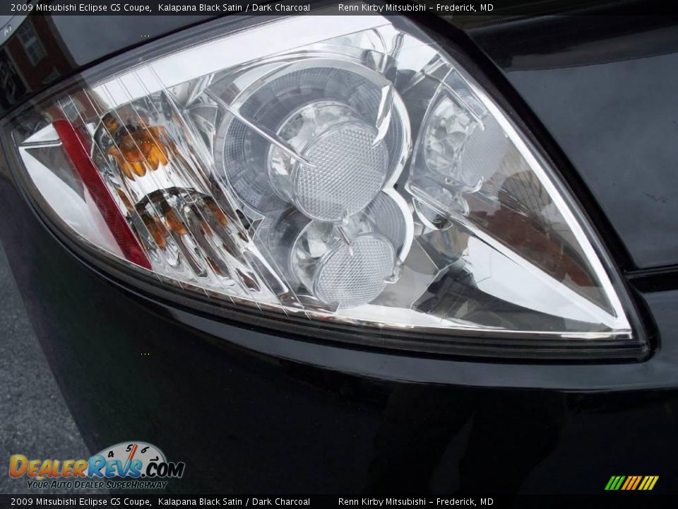2009 Mitsubishi Eclipse GS Coupe Kalapana Black Satin / Dark Charcoal Photo #18