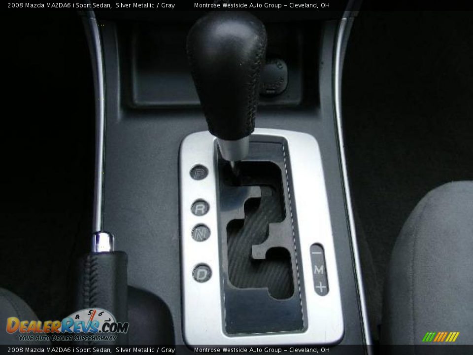 2008 Mazda MAZDA6 i Sport Sedan Silver Metallic / Gray Photo #23