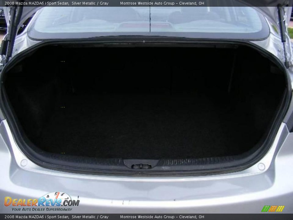 2008 Mazda MAZDA6 i Sport Sedan Silver Metallic / Gray Photo #26