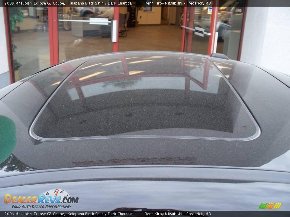 2009 Mitsubishi Eclipse GS Coupe Kalapana Black Satin / Dark Charcoal Photo #26