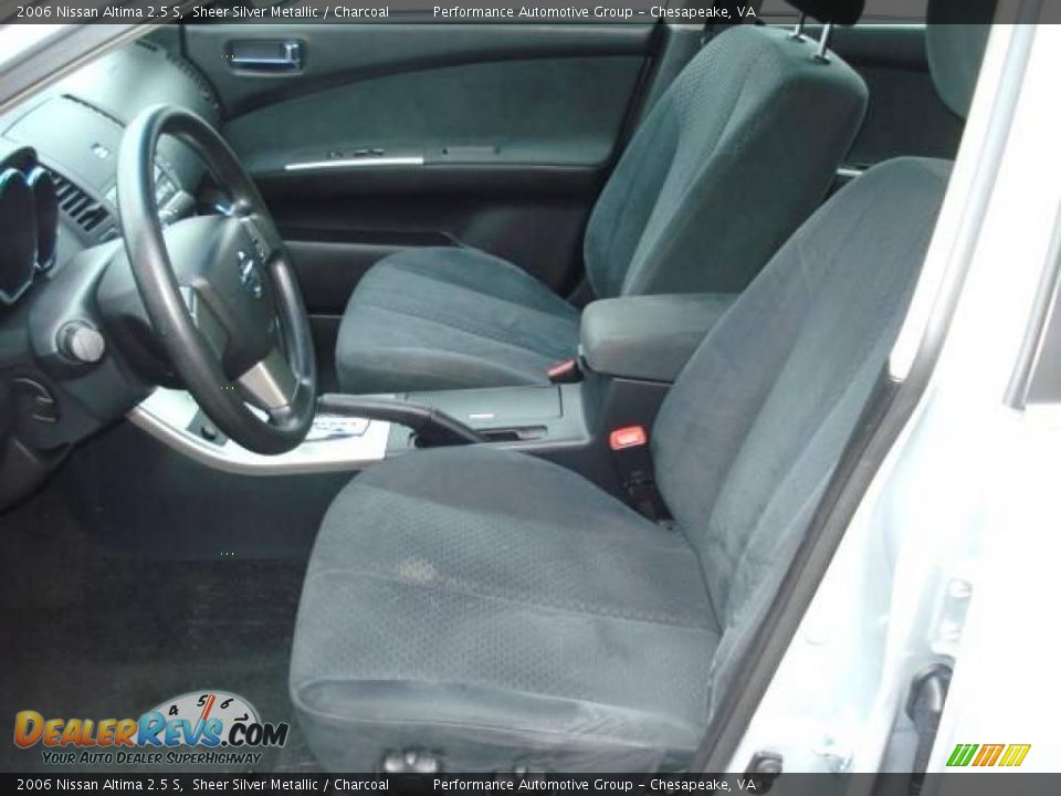 2006 Nissan Altima 2.5 S Sheer Silver Metallic / Charcoal Photo #10