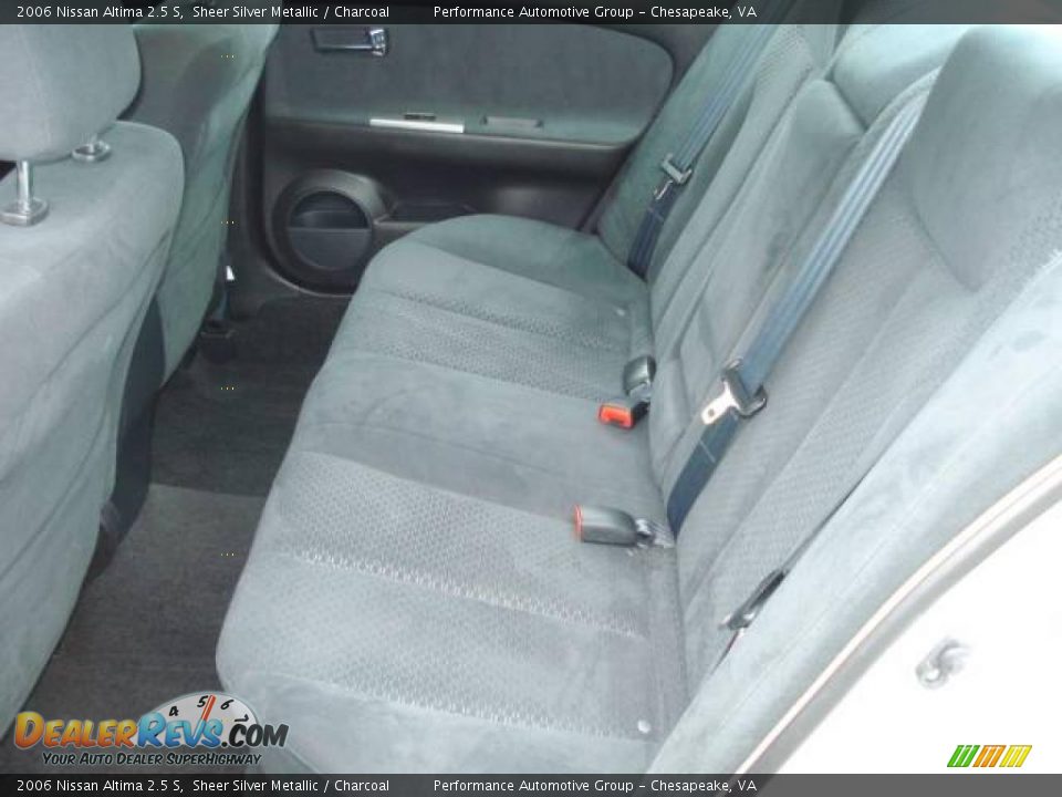 2006 Nissan Altima 2.5 S Sheer Silver Metallic / Charcoal Photo #11