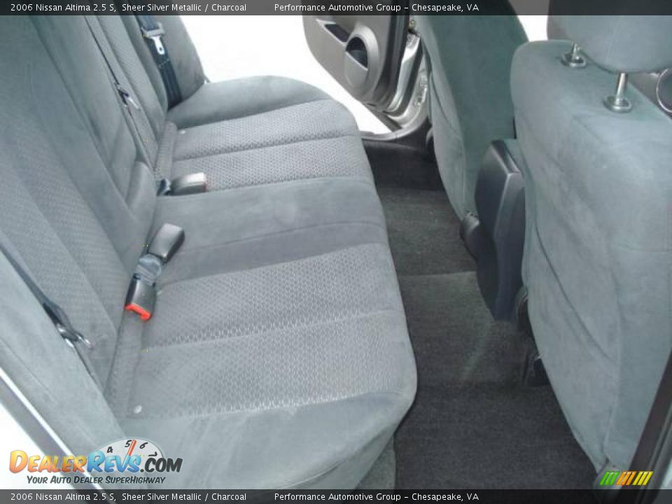 2006 Nissan Altima 2.5 S Sheer Silver Metallic / Charcoal Photo #12