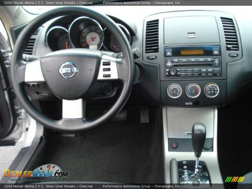 2006 Nissan Altima 2.5 S Sheer Silver Metallic / Charcoal Photo #14