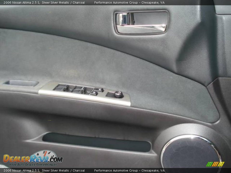 2006 Nissan Altima 2.5 S Sheer Silver Metallic / Charcoal Photo #16