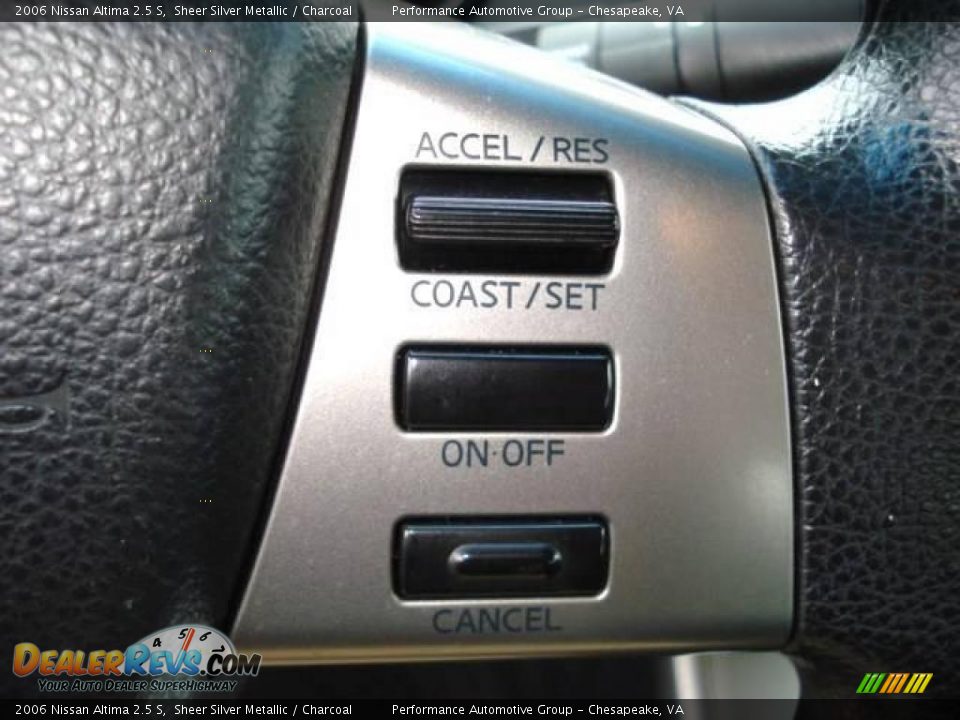 2006 Nissan Altima 2.5 S Sheer Silver Metallic / Charcoal Photo #19