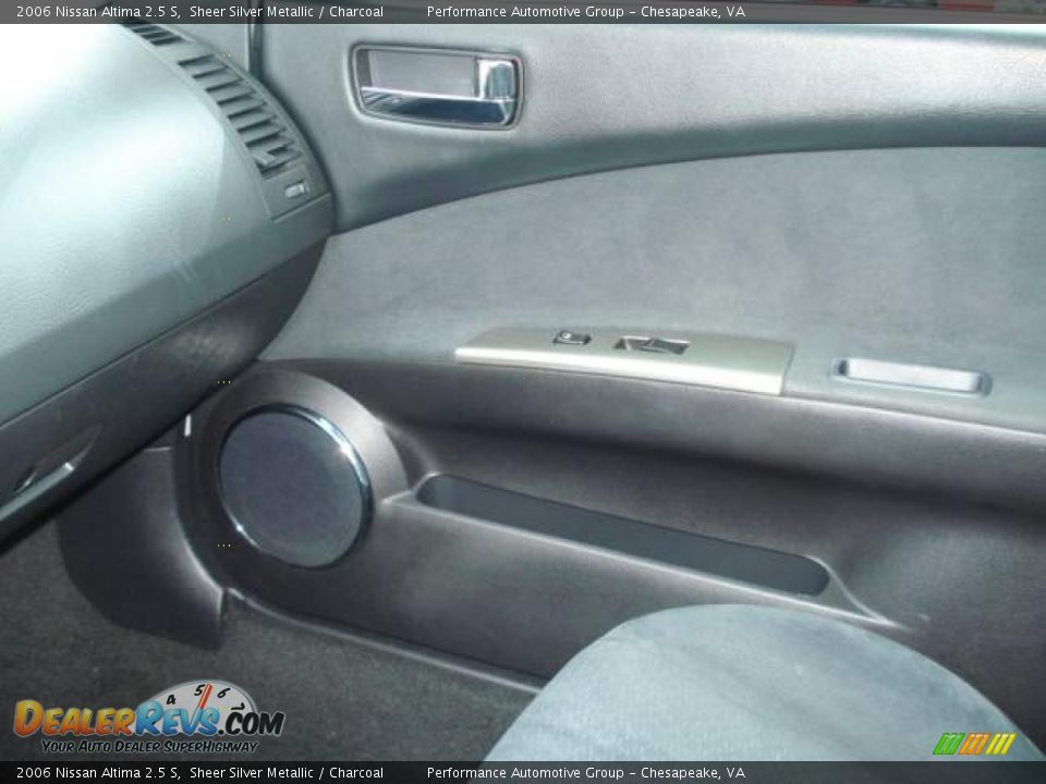 2006 Nissan Altima 2.5 S Sheer Silver Metallic / Charcoal Photo #20