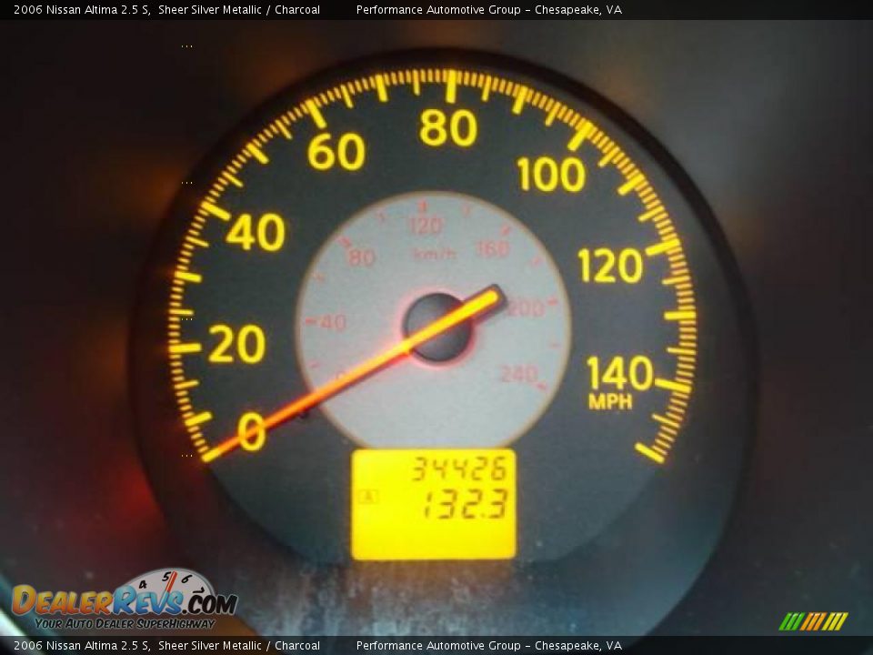 2006 Nissan Altima 2.5 S Sheer Silver Metallic / Charcoal Photo #21