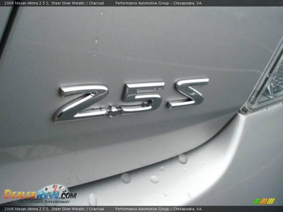 2006 Nissan Altima 2.5 S Sheer Silver Metallic / Charcoal Photo #27