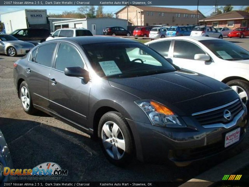 2007 Nissan Altima 2.5 S Dark Slate Metallic / Charcoal Photo #1