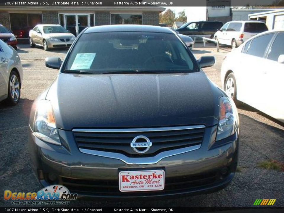 2007 Nissan Altima 2.5 S Dark Slate Metallic / Charcoal Photo #2