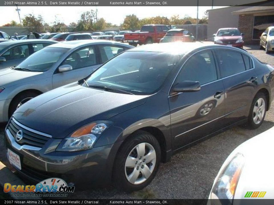 2007 Nissan Altima 2.5 S Dark Slate Metallic / Charcoal Photo #3