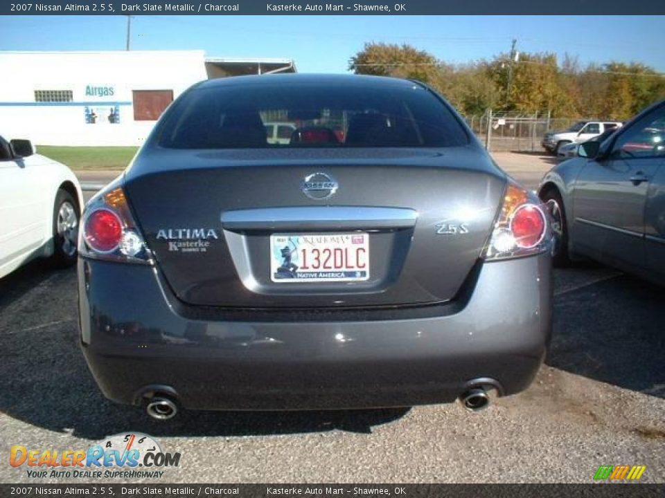 2007 Nissan Altima 2.5 S Dark Slate Metallic / Charcoal Photo #5