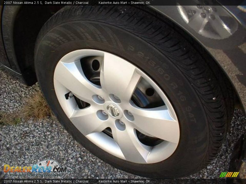 2007 Nissan Altima 2.5 S Dark Slate Metallic / Charcoal Photo #9