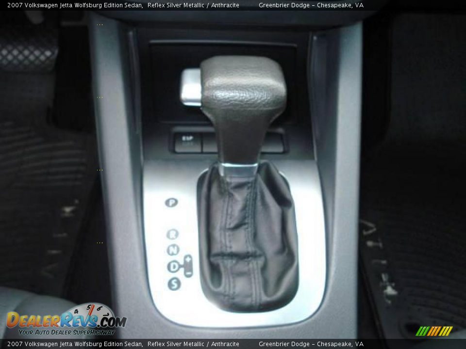 2007 Volkswagen Jetta Wolfsburg Edition Sedan Reflex Silver Metallic / Anthracite Photo #20