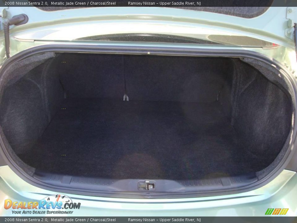 2008 Nissan Sentra 2.0 Metallic Jade Green / Charcoal/Steel Photo #30