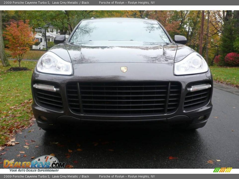 2009 Porsche Cayenne Turbo S Lava Grey Metallic / Black Photo #9