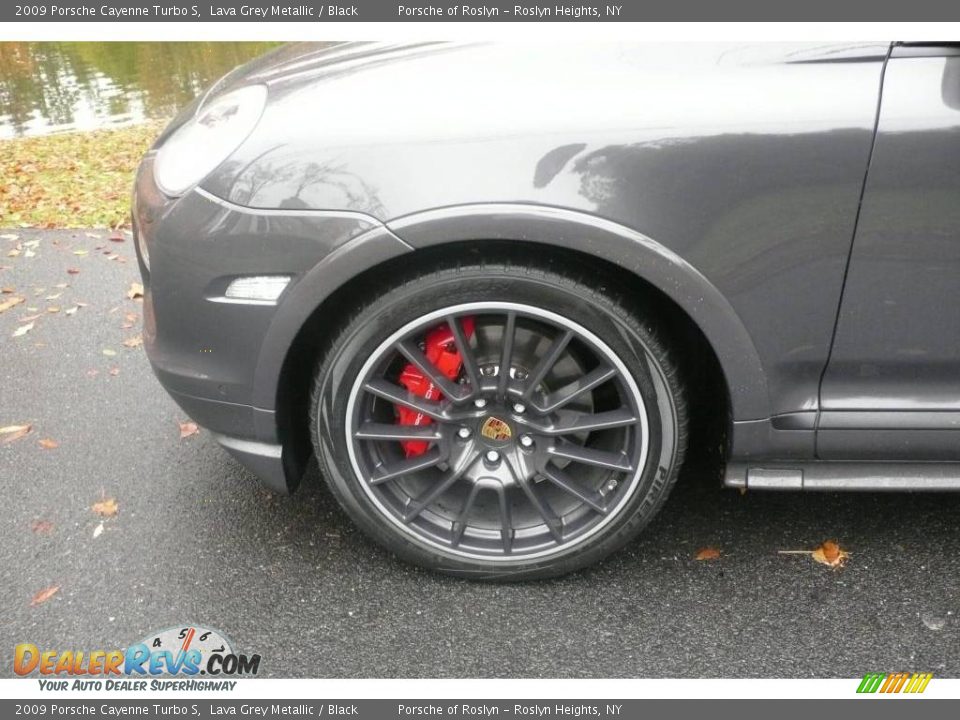 2009 Porsche Cayenne Turbo S Lava Grey Metallic / Black Photo #10