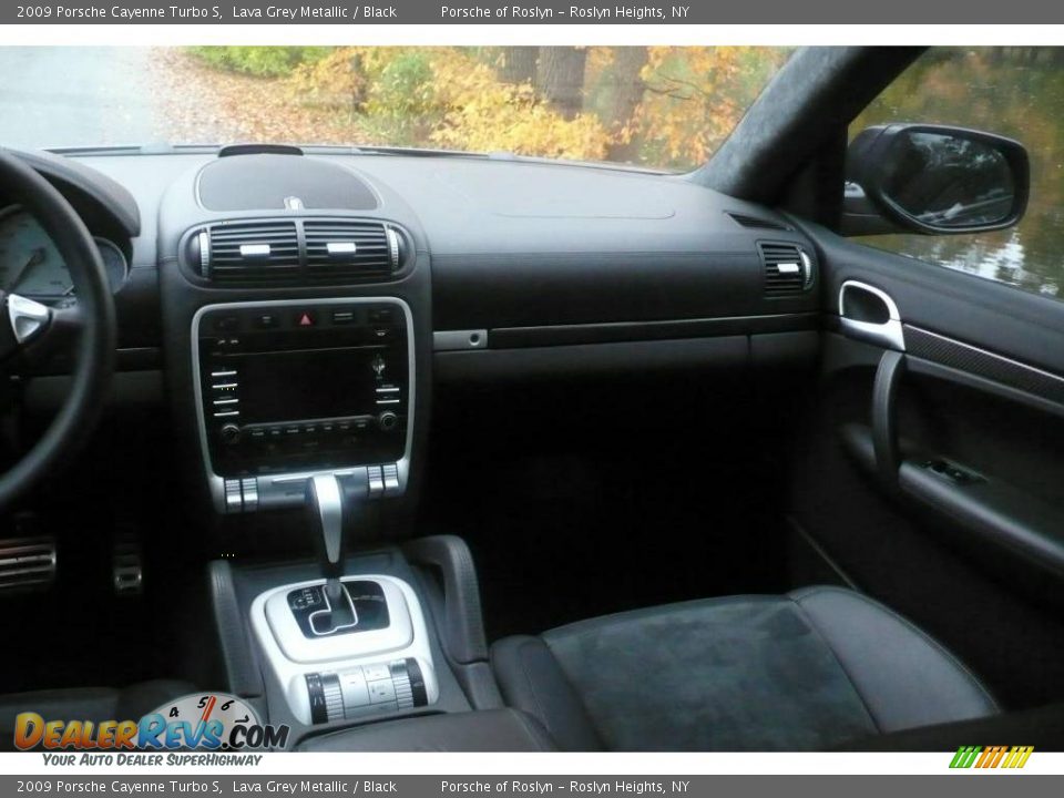 2009 Porsche Cayenne Turbo S Lava Grey Metallic / Black Photo #15
