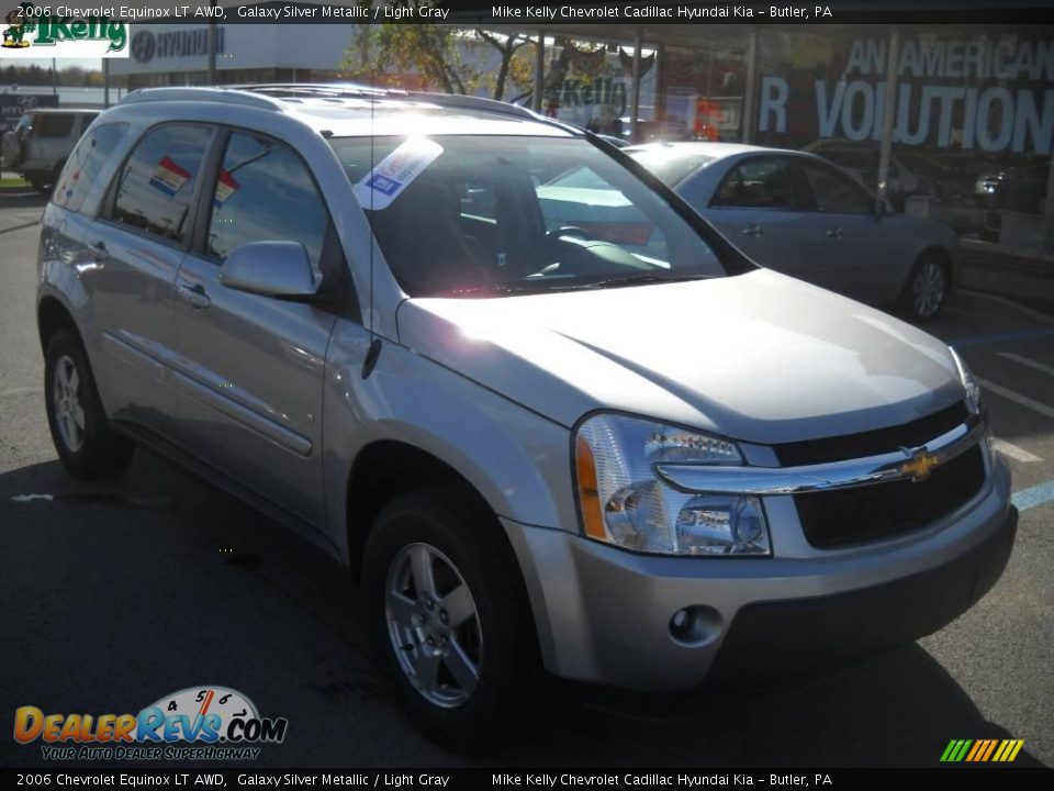 2006 Chevrolet Equinox LT AWD Galaxy Silver Metallic / Light Gray Photo #1